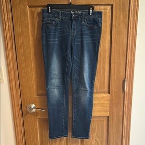 GAP Blue Straight Leg Jeans Classic Indigo
